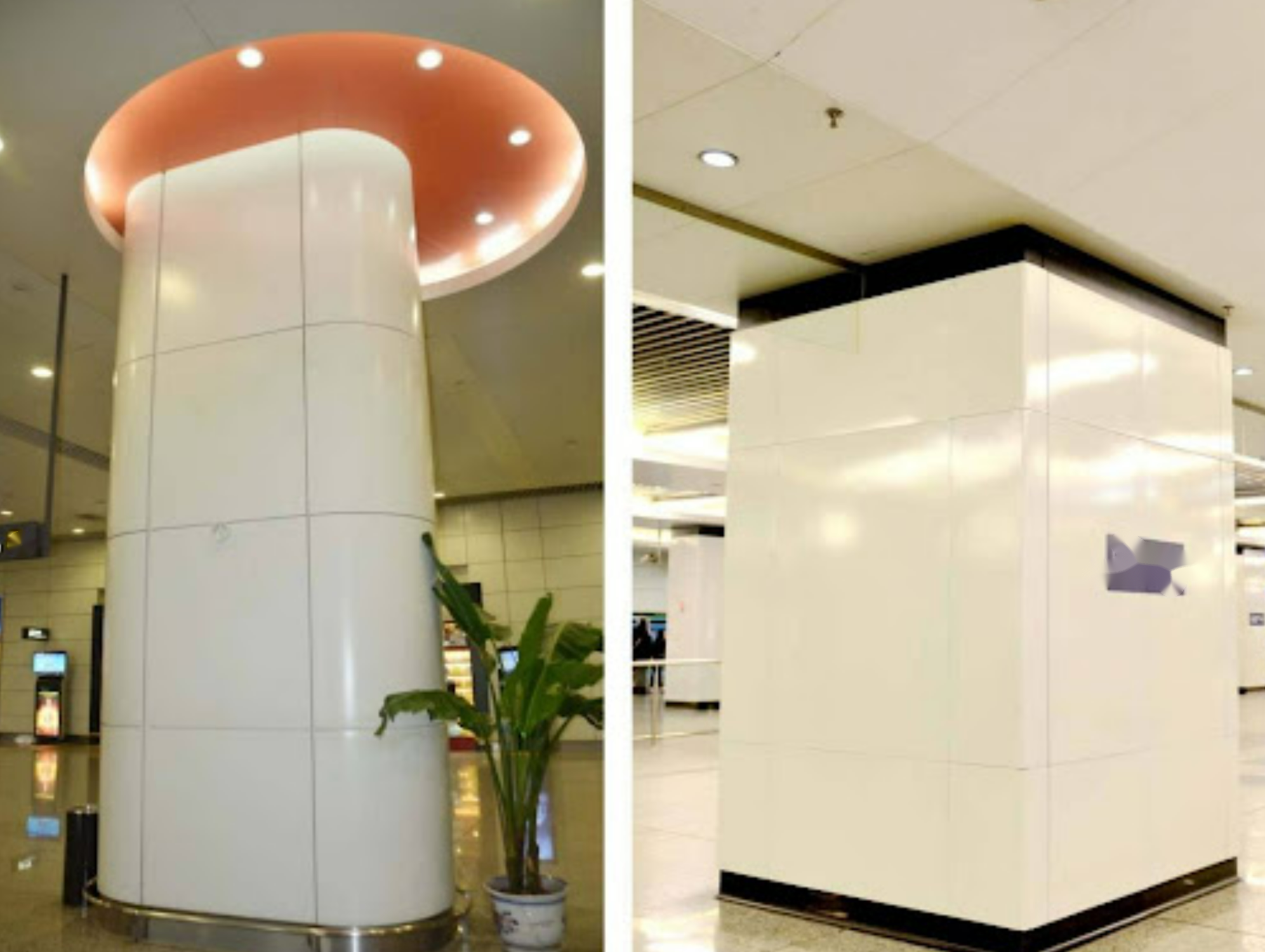 ACP Column Cladding
